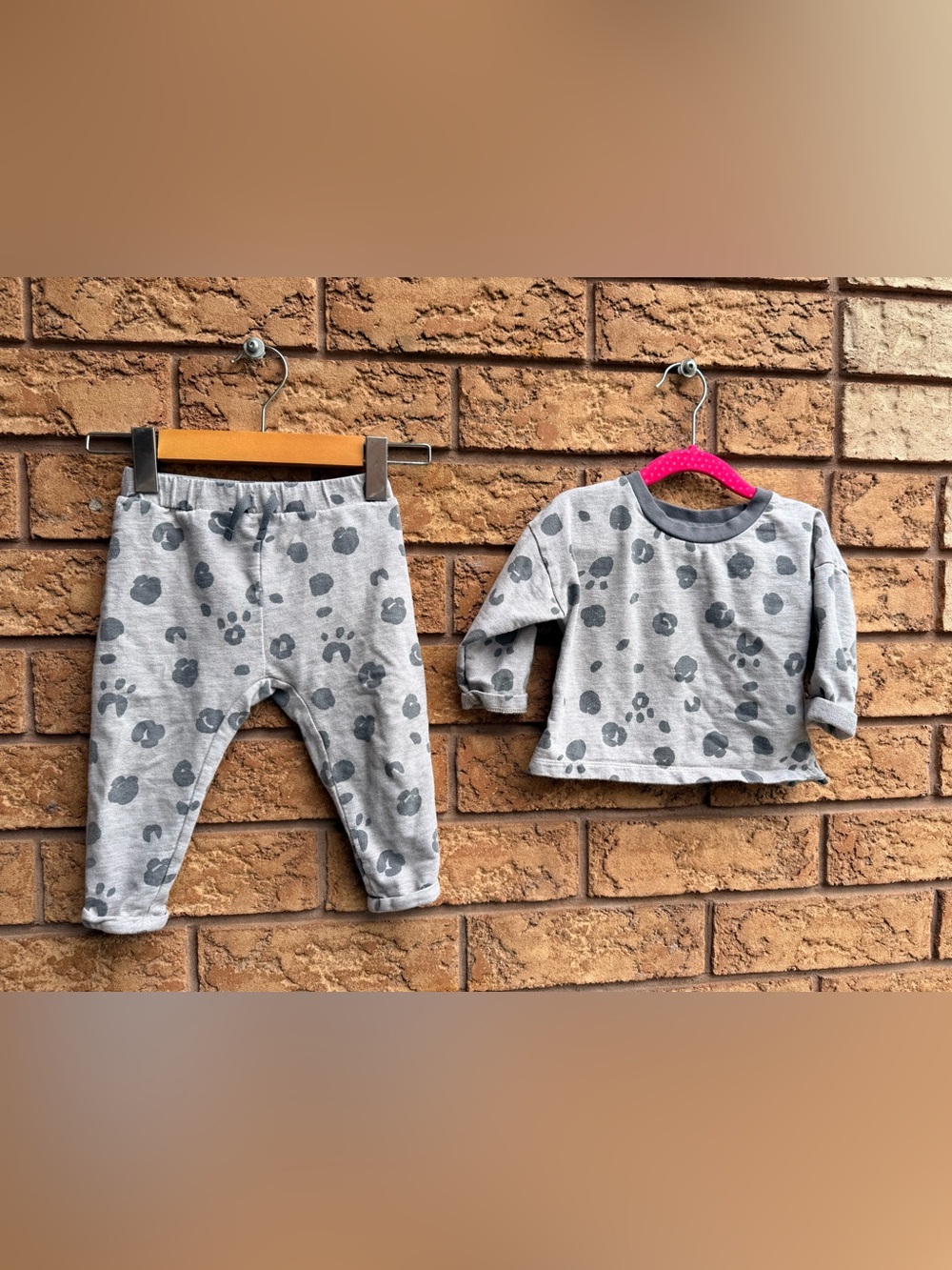 10/$25 • George Animal Print Cotton 2 Piece Outfit
